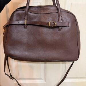 Madewell Brown Leather Satchel